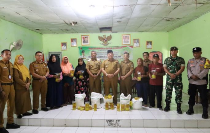 Penyaluran bantuan